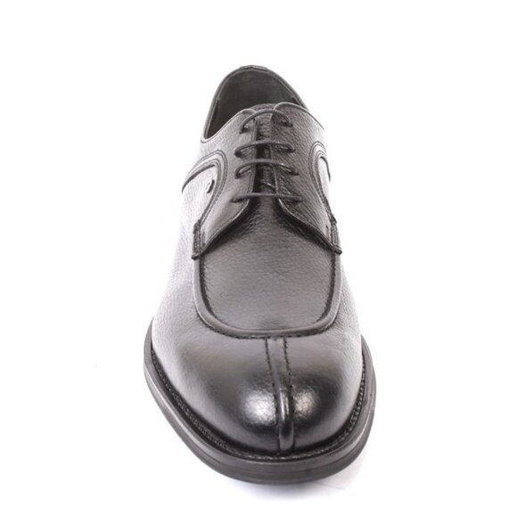 ROBERTO SERPENTINI 53813 Black Leather Lace-Up Classic Shoes main image 6